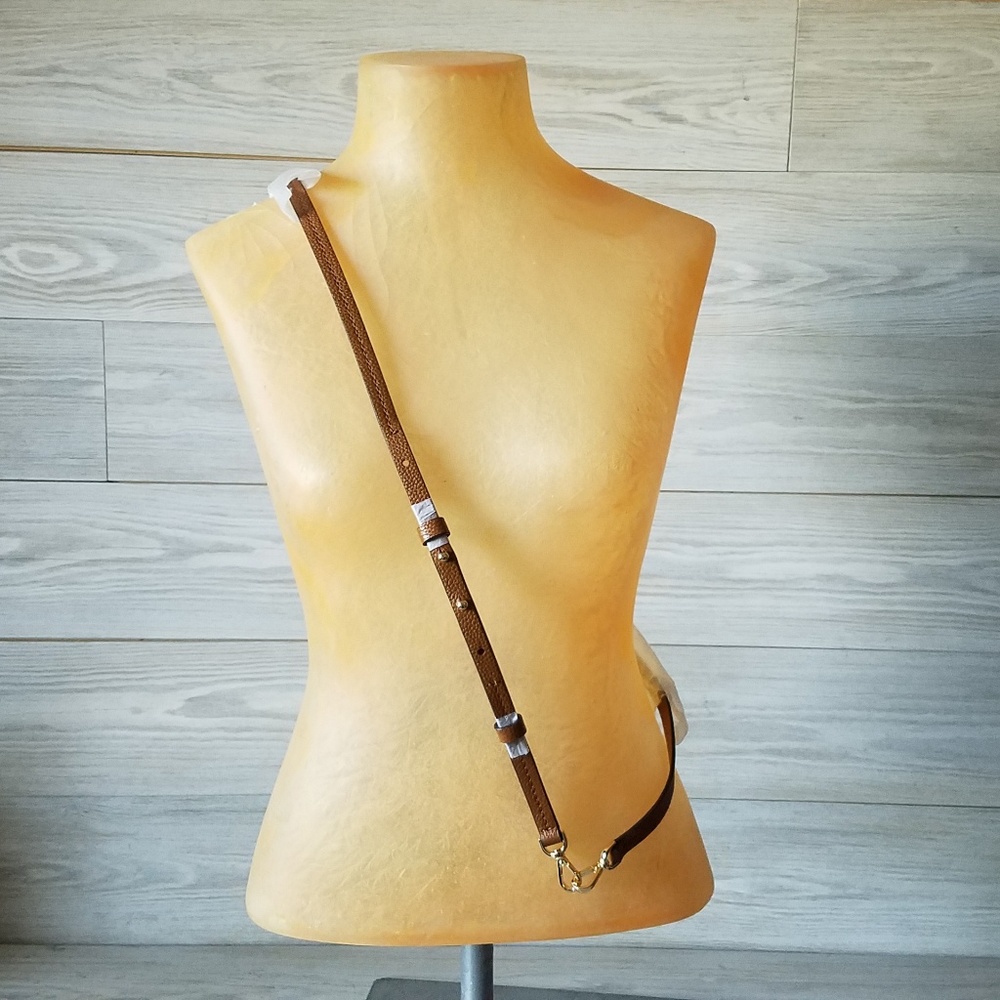 MK Brown Purse Strap